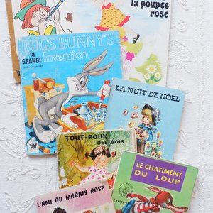Petits livres d'histoire vintage